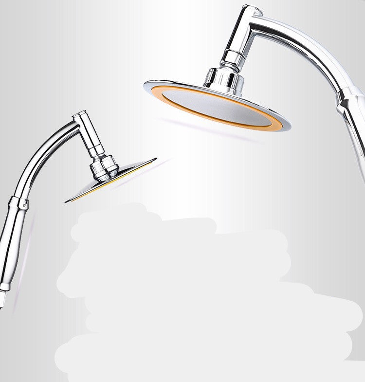 Shower bathroom Head 6inch Pressurized Hand-held Overhead Universal Shower Head Shower Set