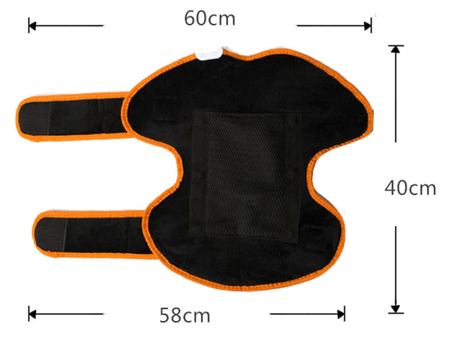 Warm heat electric heating body knee protector leg vibration multi-function leg joint massager