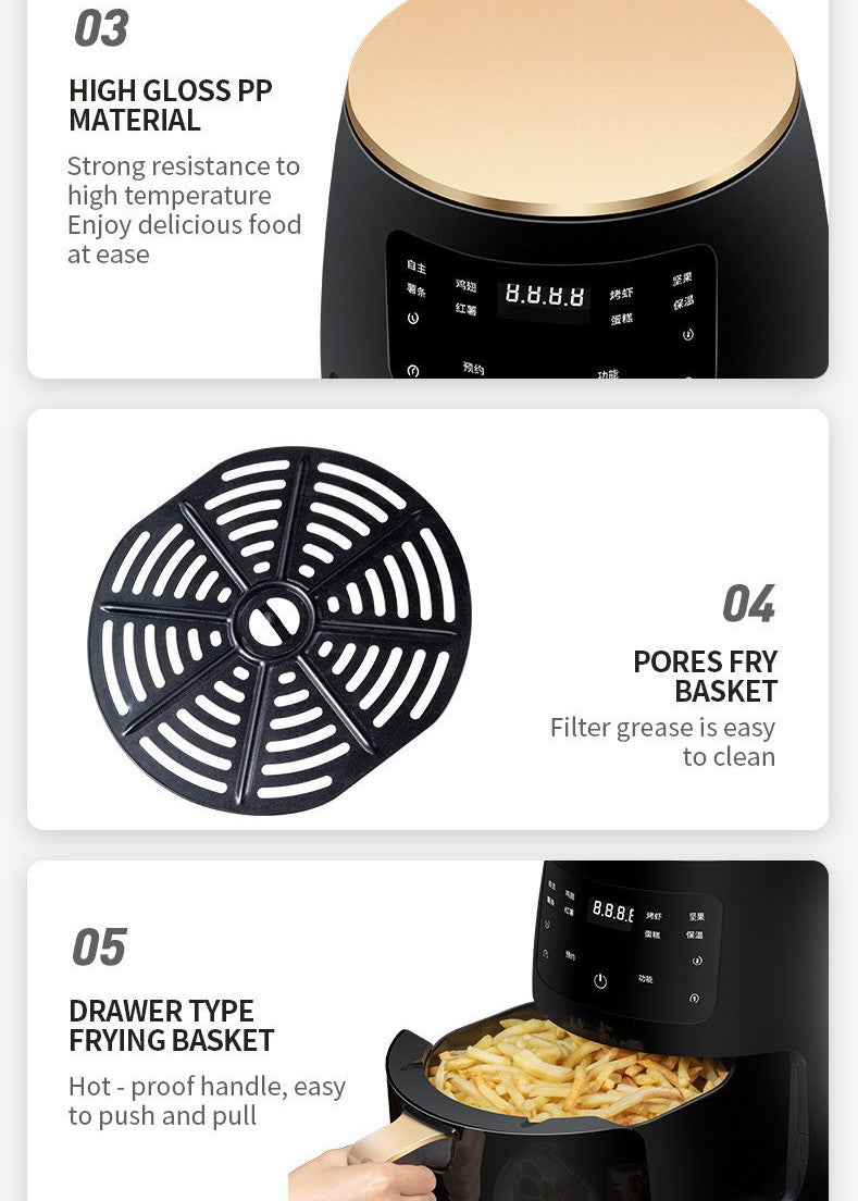 Air Fryer Smart Touch kitchen Home Electric Fryer