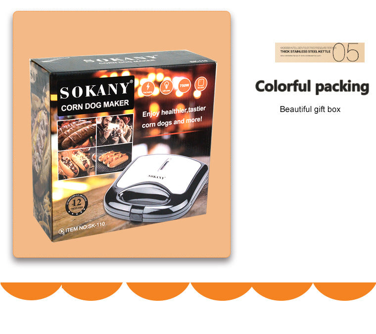 Home kitchen Hot Dog Roast Sausage Frying Machine Kitchen Gadgets