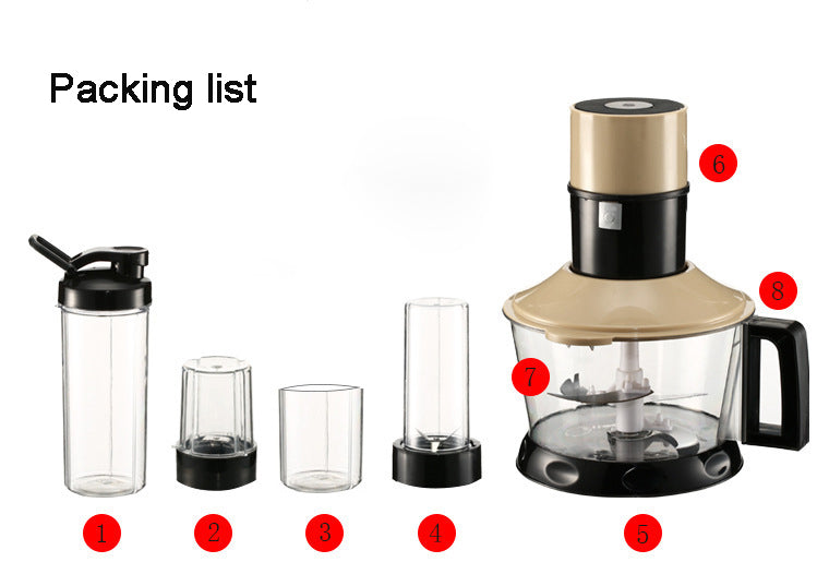 Multifunctional grinding meat grinder kitchen