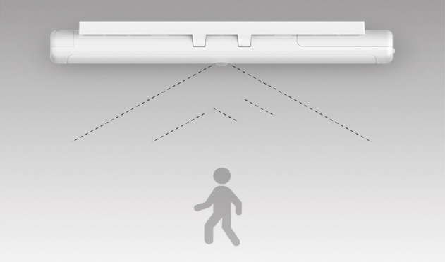 Human body induction cabinet light