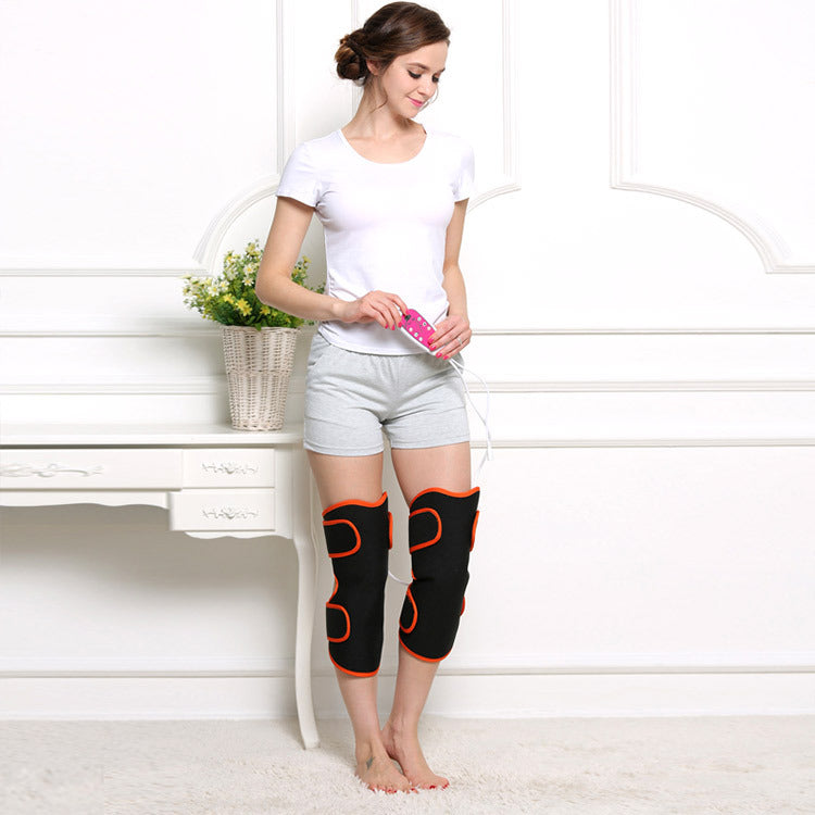 Warm heat electric heating body knee protector leg vibration multi-function leg joint massager