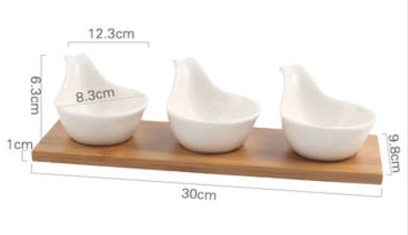 Ceramic Dried kitchen  Fruit Dish Dish Plate