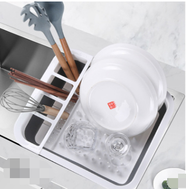 Folding Kitchen Dish Drainer Drying Rack Tableware Plate Holder Dinnerware Shelf Storage Organizer Kitchen AccessoriesFolding Kitchen Dish Drainer Rack Tableware Plate Holder Storage Organizer