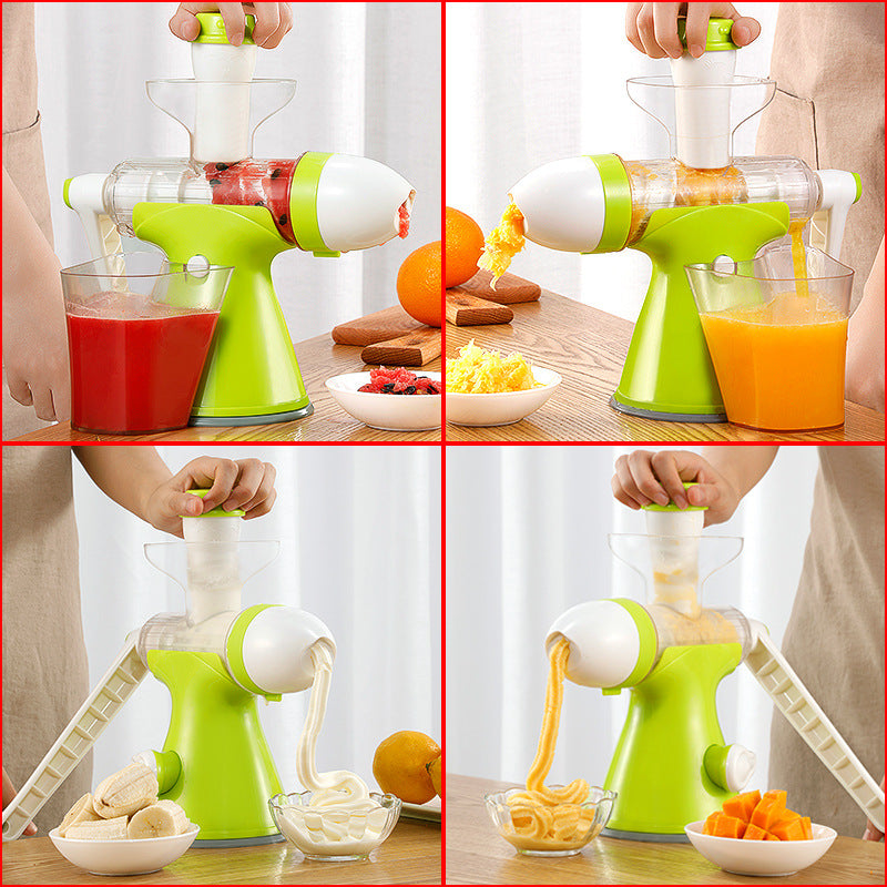 Manual Juicer, kitchen Small Household Juicer, Squeeze Lemon Orange Juice, Hand-Cranked Juice, Squeeze Deep-Fried Juice Artifact