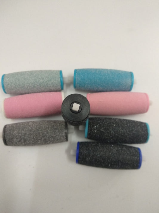 Foot Sander Grinding body Head Silk Soft Electric Foot Sander Exfoliating Pedicure Machine Foot Replacement Sand Head Grinding Head Foot Sander