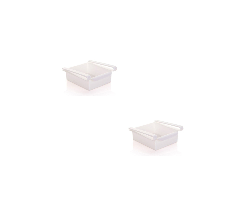 Hanging Plastic kitchen Refrigerator Clapboard Storage Rack Kitchen Supplies