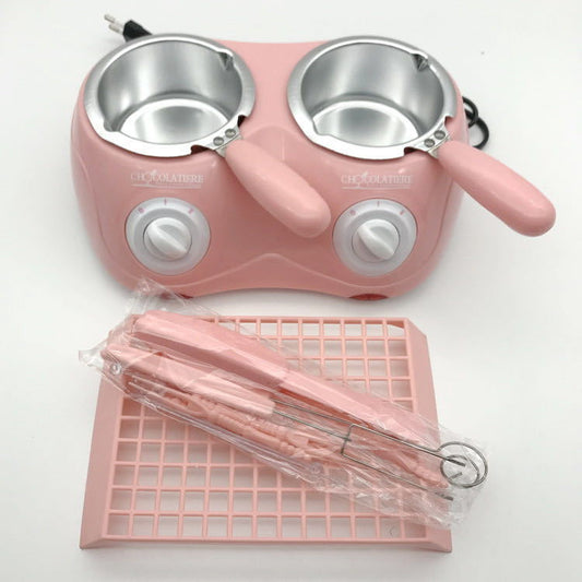 Double Furnace kitchen Electric Heating Chocolate Melting Pot Melting Furnace Diy Handmade Soap Essential Oil Soap Melting Furnace Melting Pot Factory Direct Sales