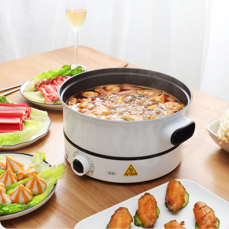 Multifunctional kitchen Household Small Electric Hot Pot Cooking Pot Electric Cooking Pot Plug