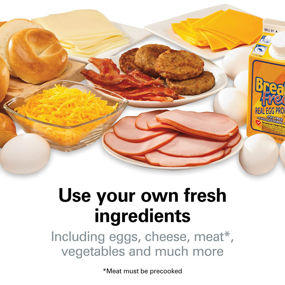 110V Hamburger kitchen Maker Sandwich Machine Fried Egg Toaster