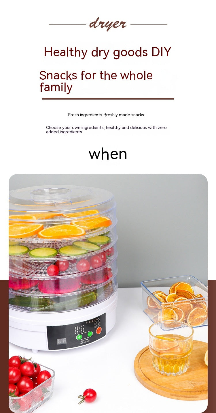 Household kitchen Fruit Dehydrator Food Small Foodstuff Dryer