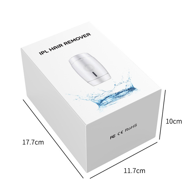 Home laser hair removal instrument body