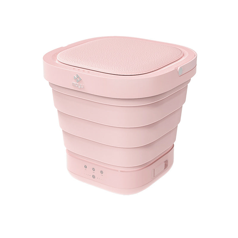 Portable mini folding bucket washing  machine appliances