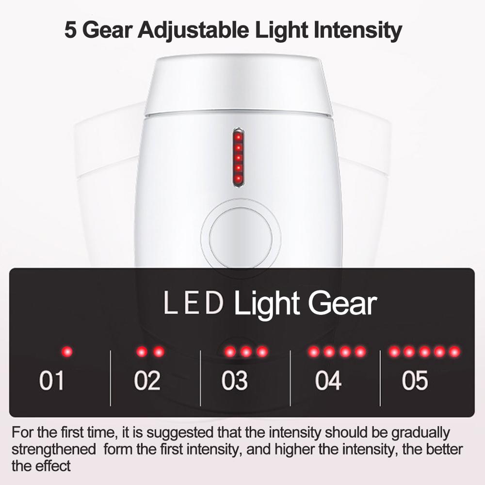 Home laser hair removal instrument body