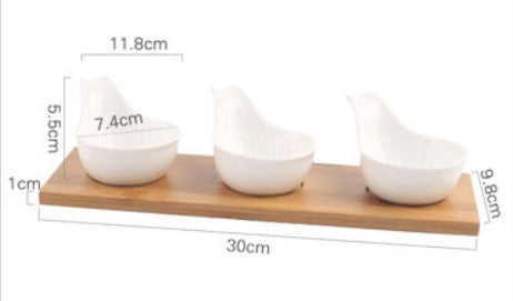 Ceramic Dried kitchen  Fruit Dish Dish Plate