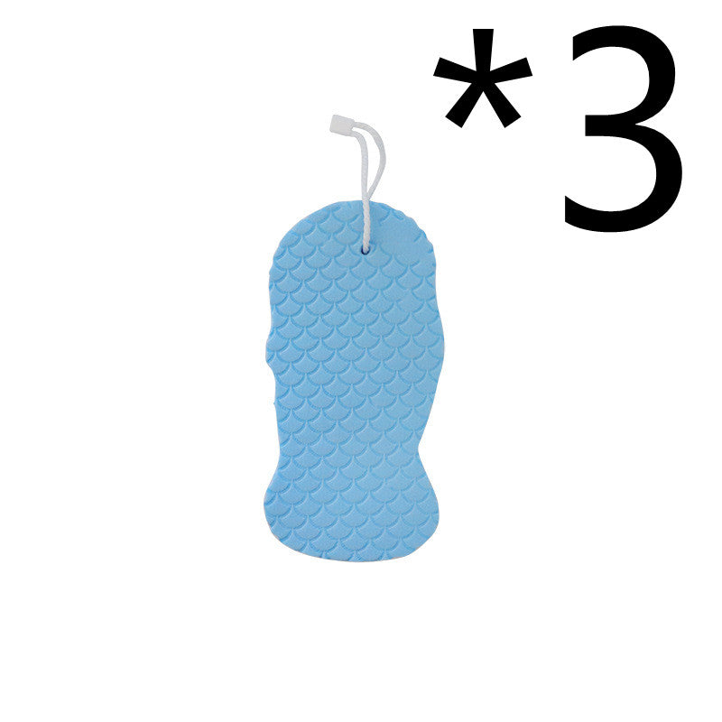 3D Body Rubbing Sponge bethroom Fish Scale Pattern Three-dimensional Bath Ball