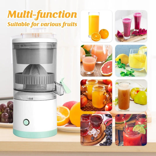 Electric kitchen Fruit Juicer Squeezer - Portable Wireless Machine For Orange Lemon USA
