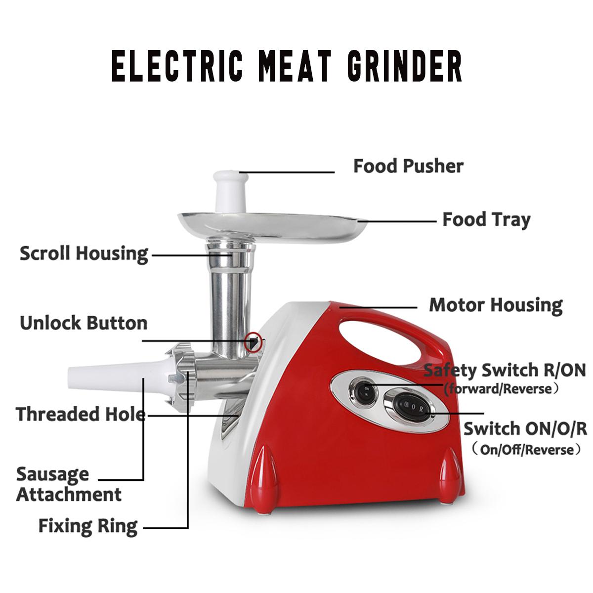 Electric kitchen multifunctional meat grinder