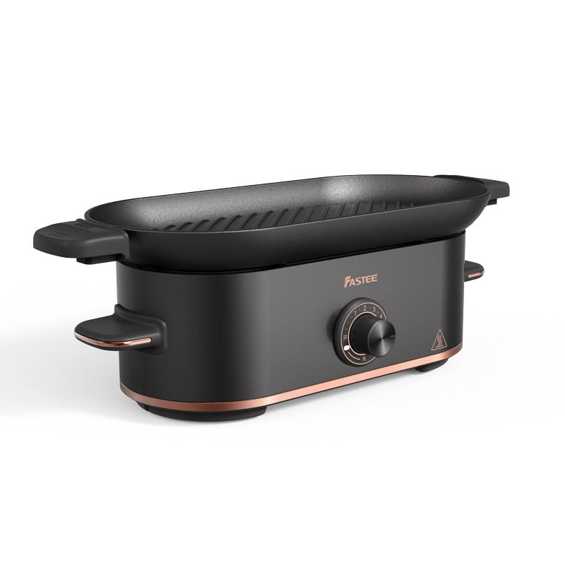 Mini Barbecue kitchen Plate Electric Baking Pan Grill Household Smoke-free