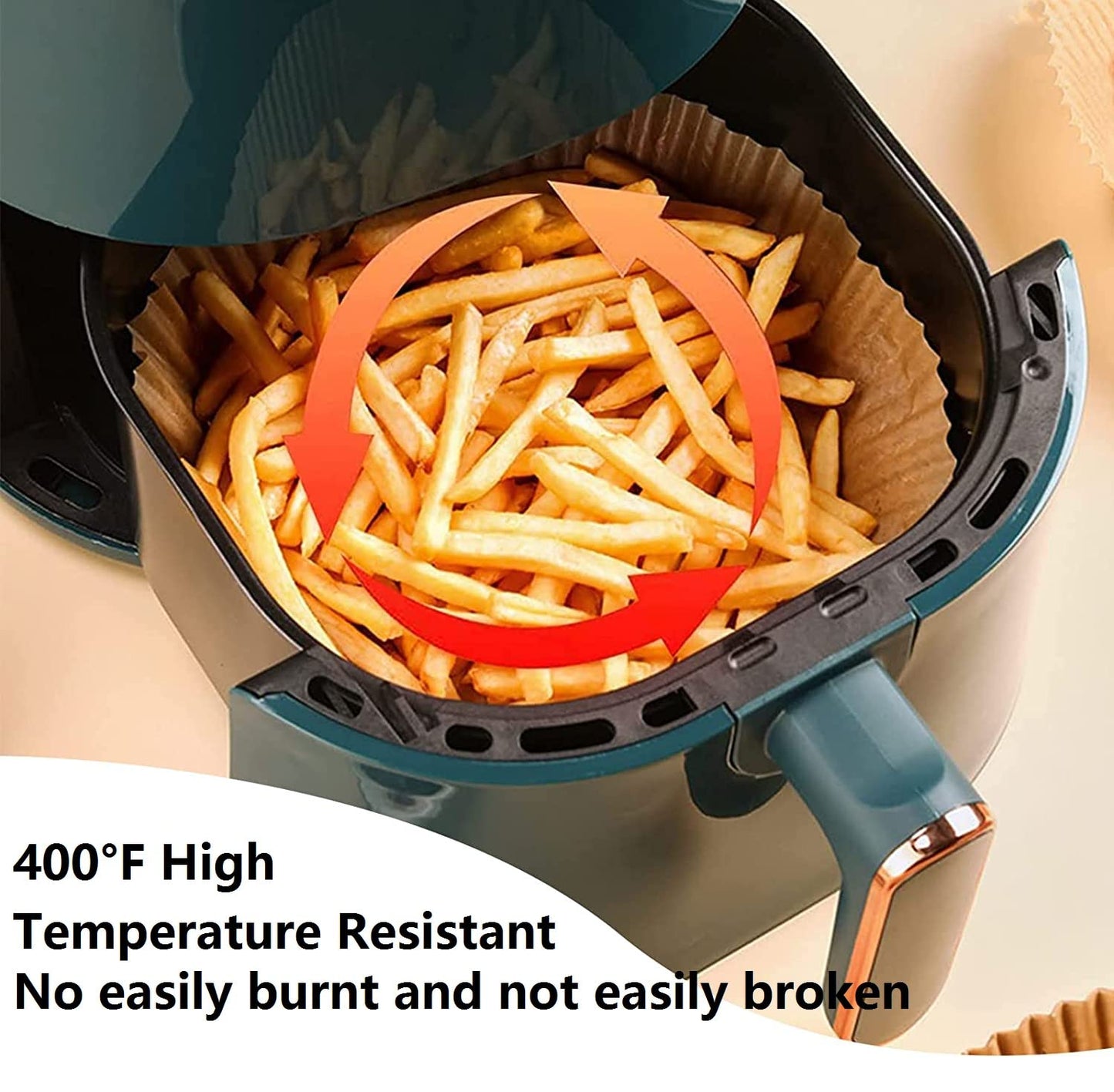 Air Fryer Paper Food kitchen Disposable Paper Liner Airfryer Kitchen Cookers Oil-proof Barbecue Plate Steamer Fryer Baking Accessories