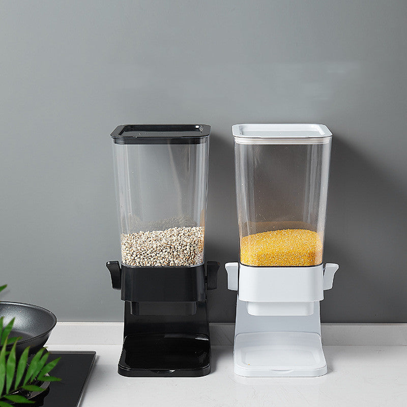 Countertop kitchen Cereal Dispenser Indispensable Dry Food Dispenser Countertop Cereal Container For Candy Dispenser Large Capacity Food Kitchen Gadgets