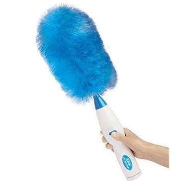 New Electrinic body Hair Brush Spin Electric Hand Duster Motorized Dust Baguette Eliminates Dust House Clean Brush