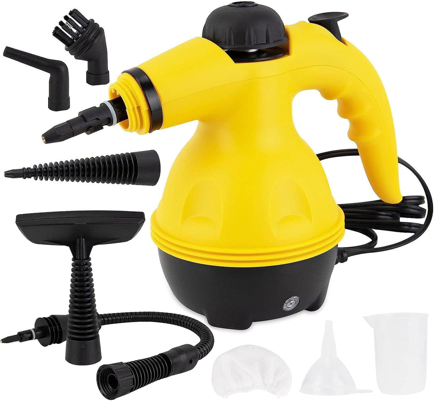 Handheld appliances Steam Cleaner For Home Use, Steamer For Cleaning With Lock Button And 7 Accessory Kit Handheld Pressurized Steamer For Sofa, Bathroom, Car, Floor, Kitchen, Portable Natural Steam Cleaner