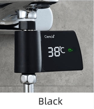 Plastic Visual bathroom Shower Faucet No Power Consumption Water Thermometer Bath