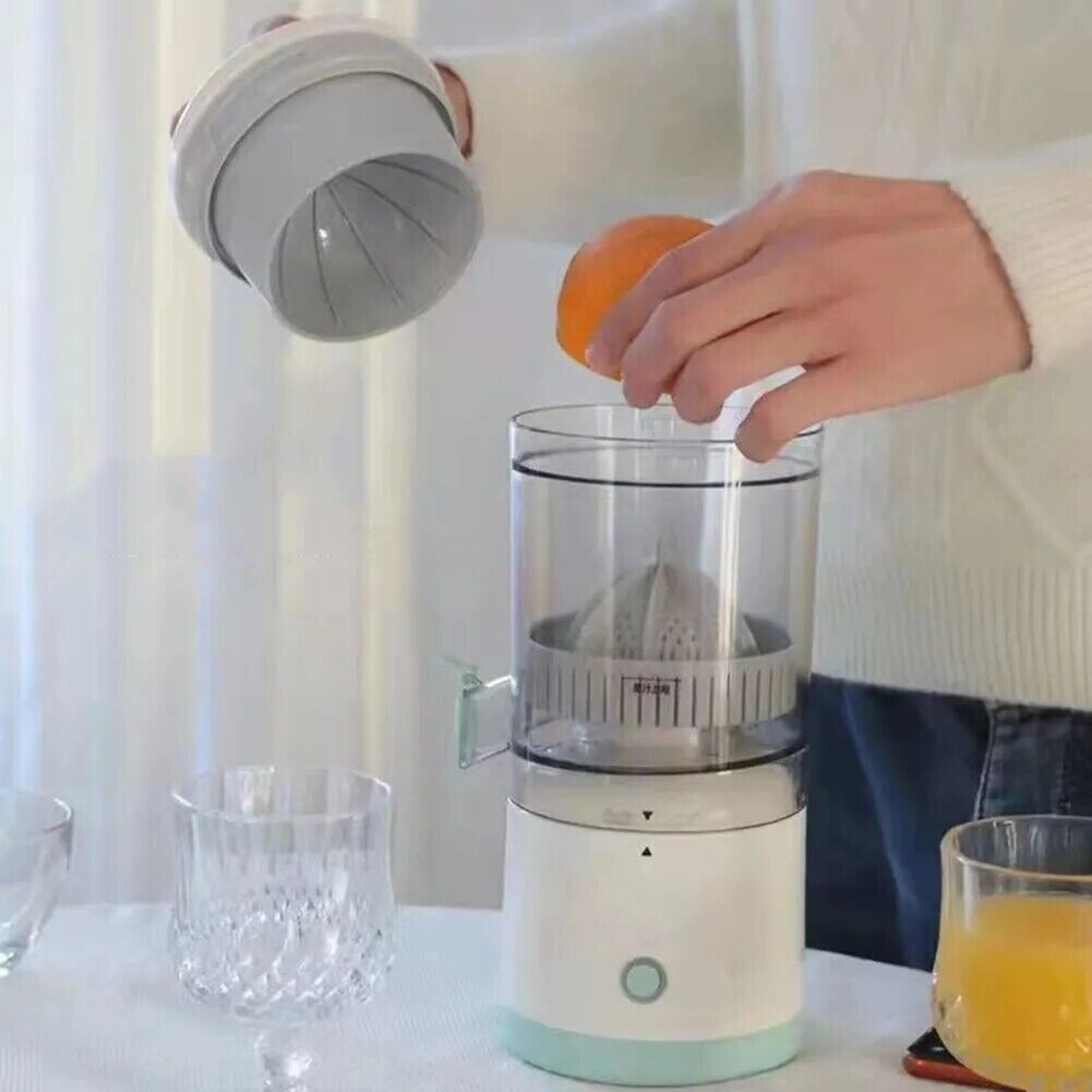 Electric kitchen Fruit Juicer Squeezer - Portable Wireless Machine For Orange Lemon USA