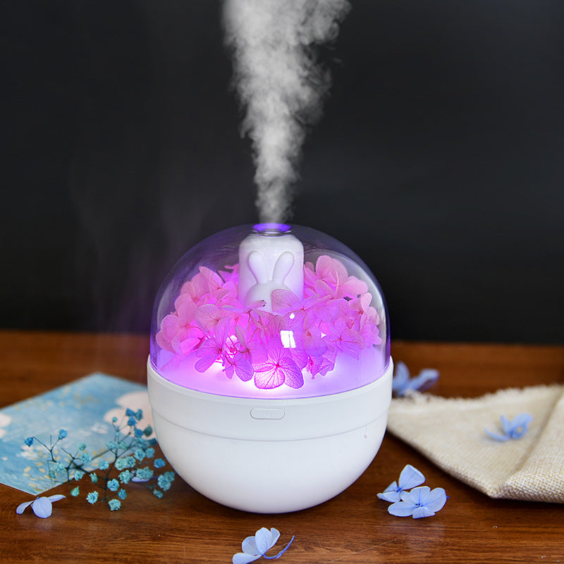 Creative Immortal Flower Aroma Diffuser Humidifier