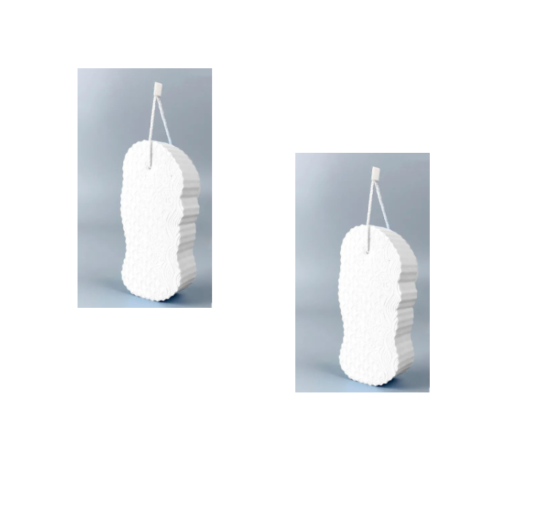 3D Body Rubbing Sponge bethroom Fish Scale Pattern Three-dimensional Bath Ball