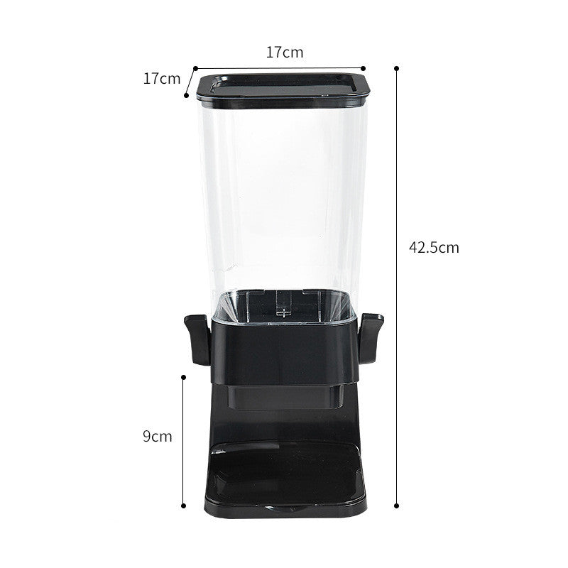 Countertop kitchen Cereal Dispenser Indispensable Dry Food Dispenser Countertop Cereal Container For Candy Dispenser Large Capacity Food Kitchen Gadgets