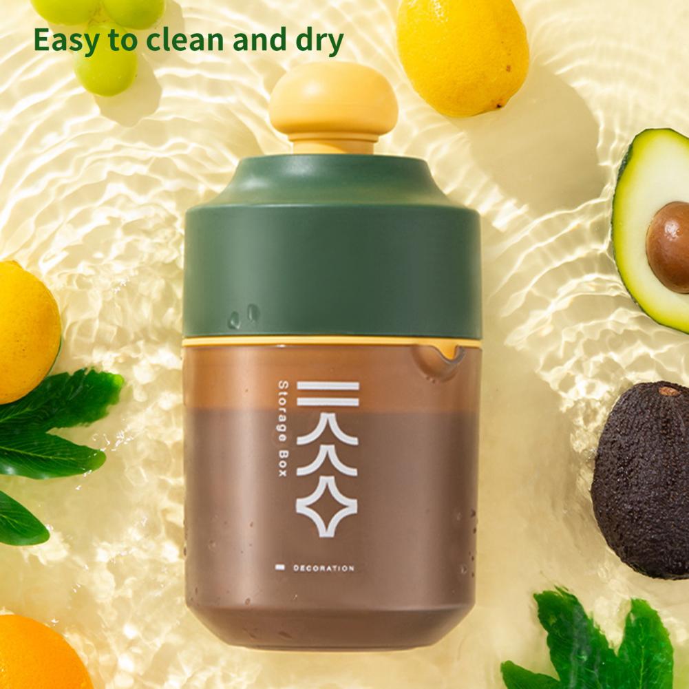 Mini Portable kitchen Manual Juicer Citrus Juicer Manual Lemon Squeezer Lime Orange Juicer Homemade DIY Fruit Orange Separating Juicer Fruit Separator Not Splash Semi-Transparent Non-electric Lemon Squeezer