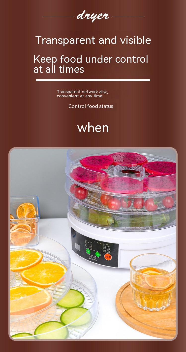 Household kitchen Fruit Dehydrator Food Small Foodstuff Dryer