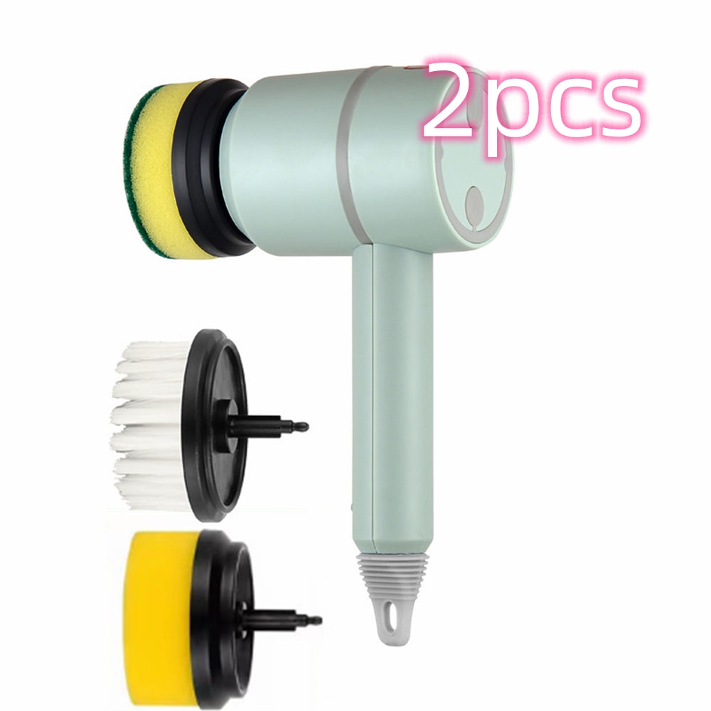 Electric kitchen  Cleaning Brush Dishwashing Brush Automatic Wireless USB Rechargeable Professional Kitchen Bathtub Tile Cleaning Brushes